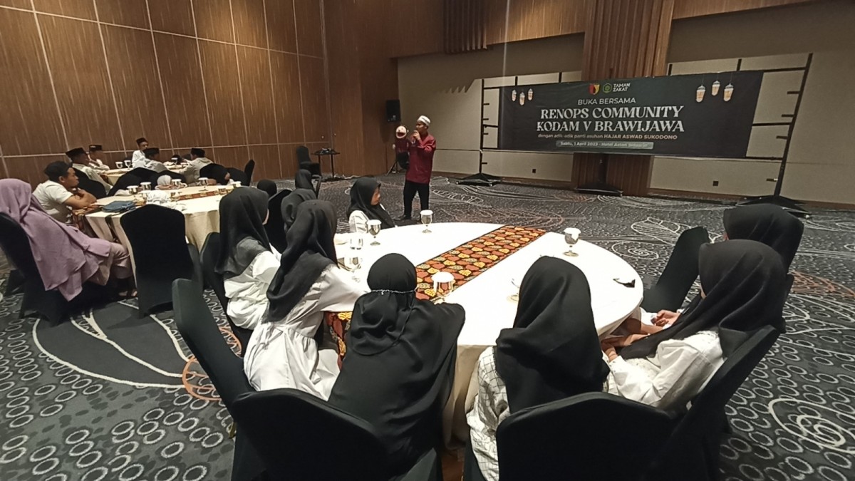 Acara yang dikemas dengan nilai kasih sayang (Foto: Taman Zakat for jatimnow.com)