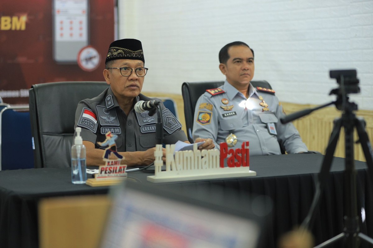 Tekankan Akuntabilitas, Kemenkumham Jatim Gelar Evaluasi Capaian Kinerja Triwulan I