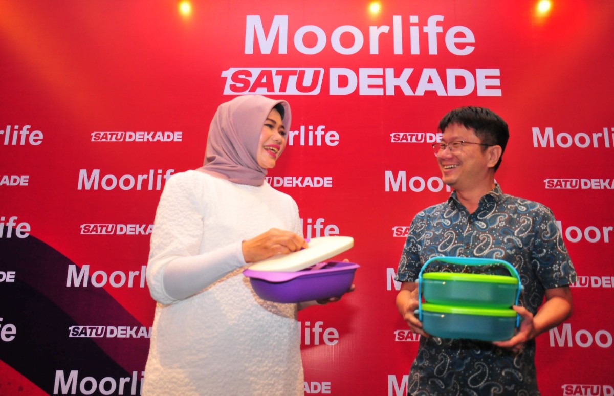 Direktur Moorlife, Adi Suhono dan Direktur Marketing Moorlife, Nurlaila Hidayaty (Foto: Sutha/jatimnow.com)