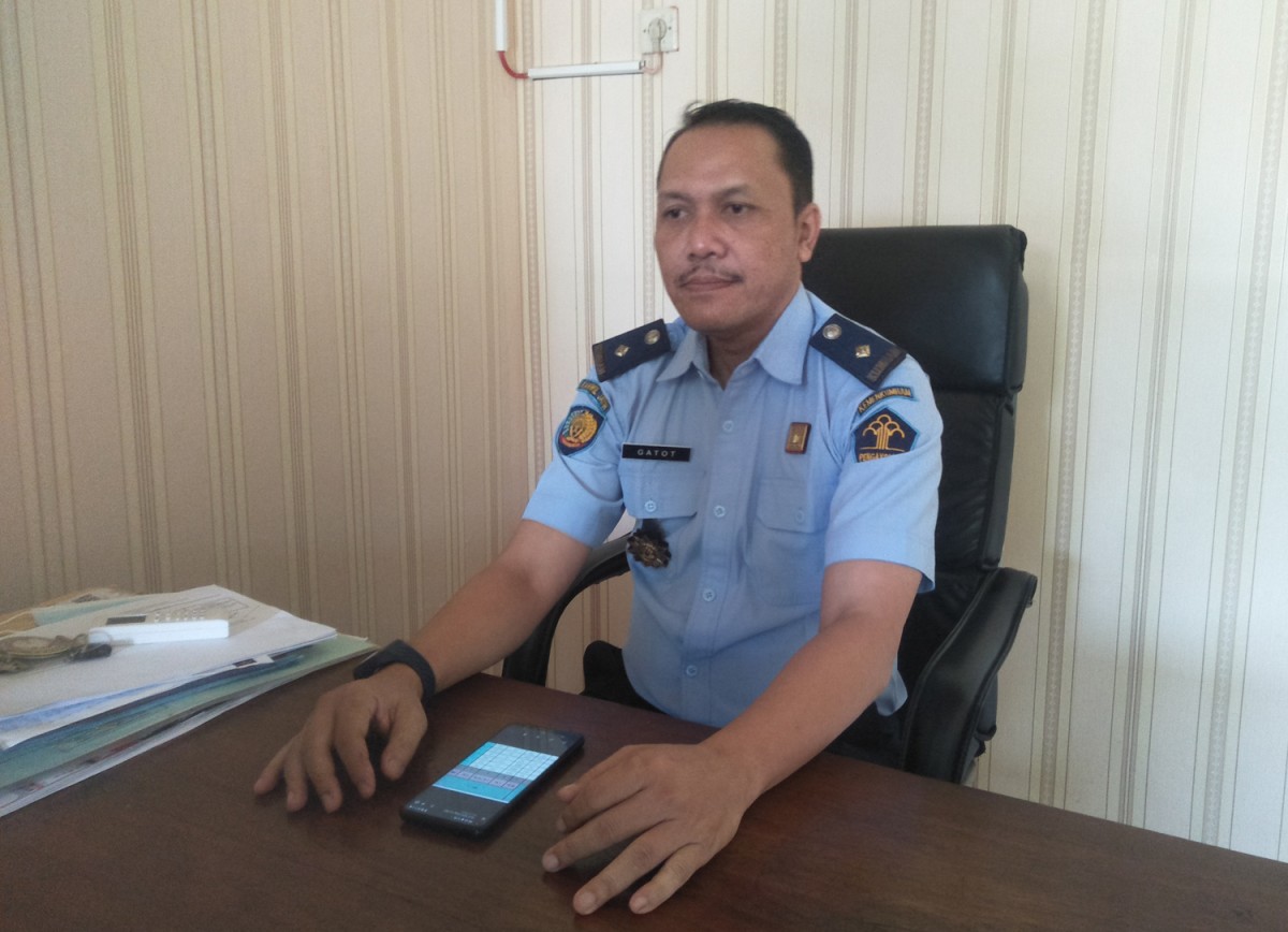 Kasi Binadik Lapas Bojonegoro, R. Gatot Suariyoko (Foto: Misbahul Munir/jatimnow.com)