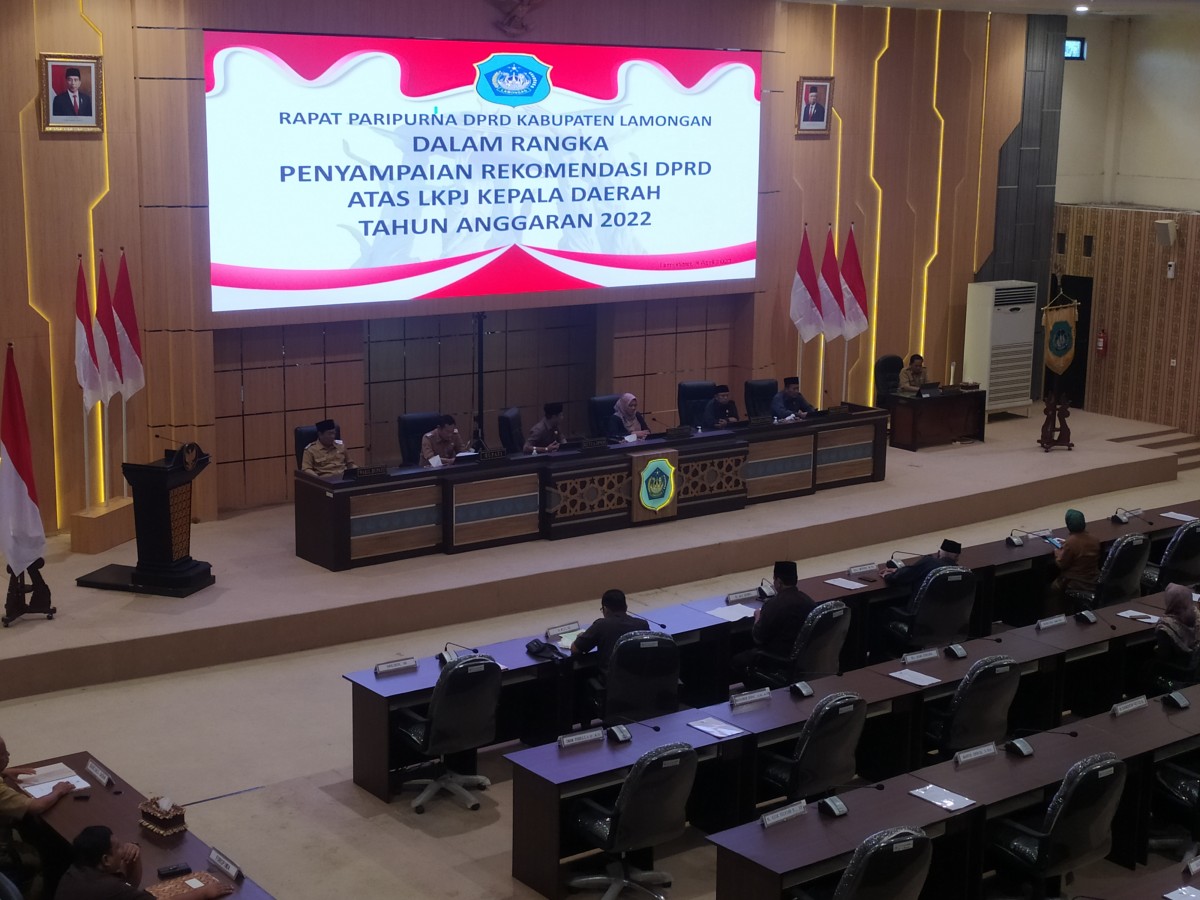 Apresiasi dan Sederet Rekomendasi DPRD Lamongan untuk Bupati