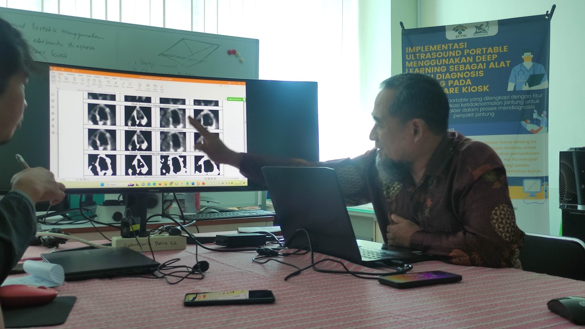 Peneliti Pens dan RSUA Kembangkan Alat Pemeriksaan Jantung Portable Canggih
