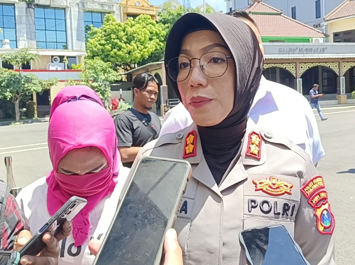 Kapolres Pelabuhan Tanjung Perak Surabaya AKBP Herlina (Foto: Rama Indra/jatimnow.com)