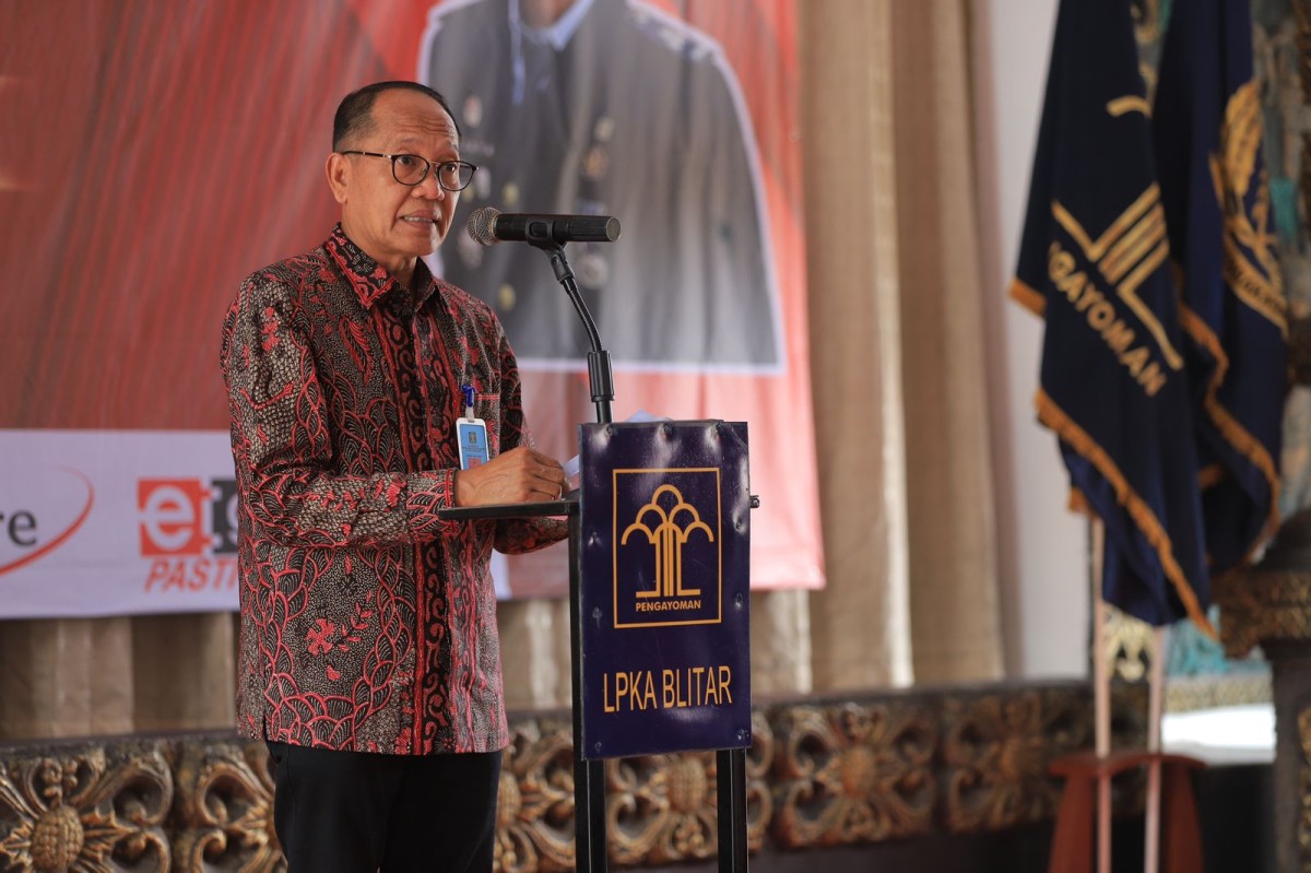 Kakanwil Kemenkumham Jatim Imam Jauhari. (foto: Humas kemenkumham jatim for jatimnow.com).