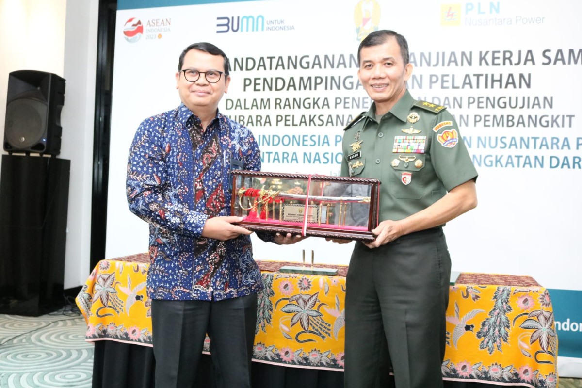 PLN Nusantara Power Gandeng TNI AD, Ini Poin Kerja Sama