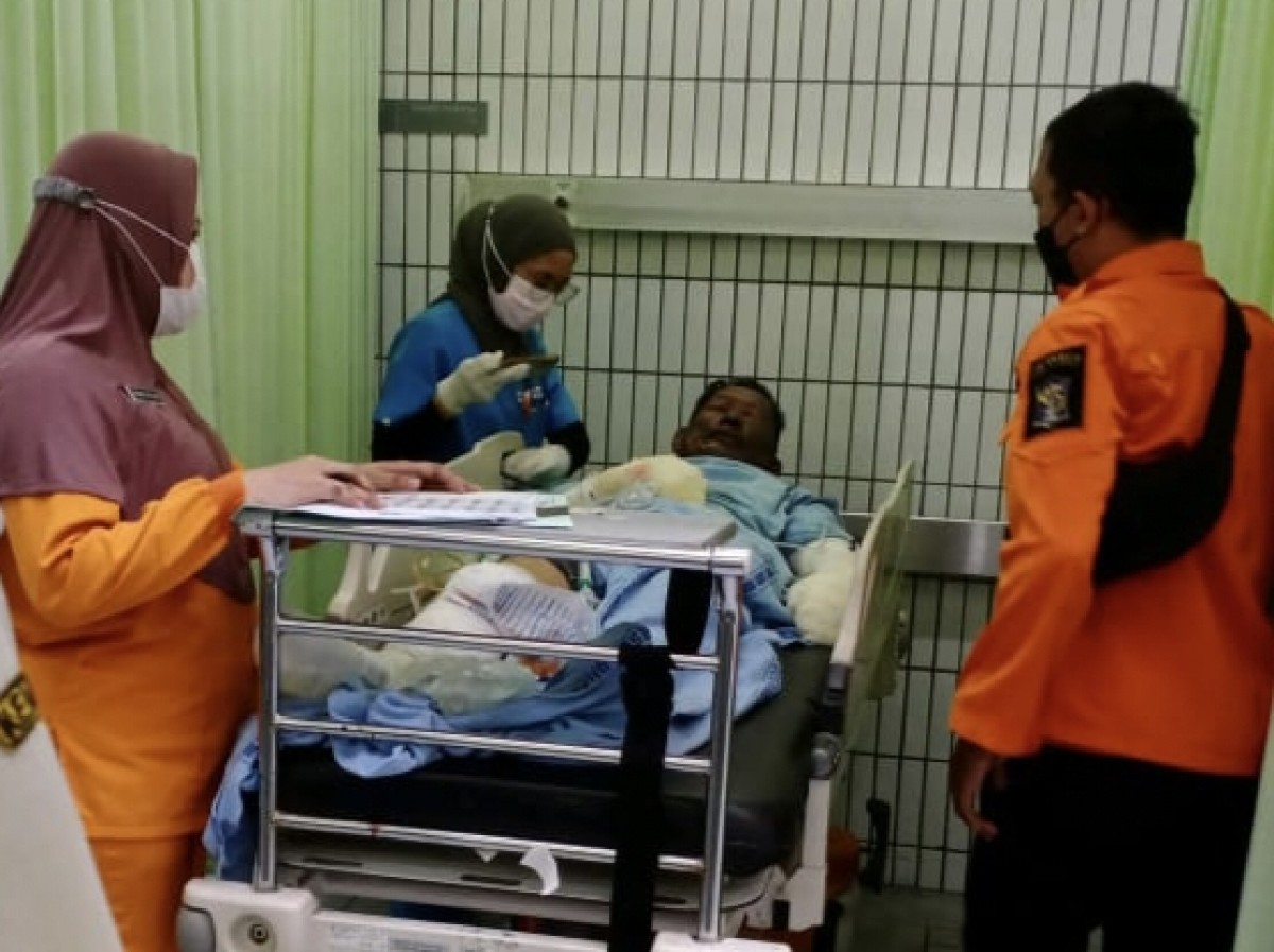 Suami Bakar Istri Siri di Surabaya, Korban Sadarkan Diri