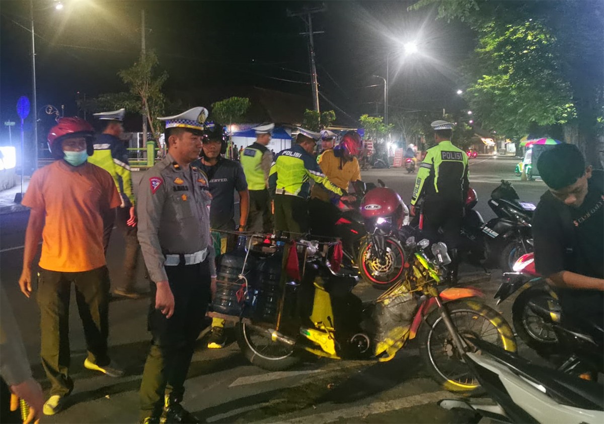 28 Motor Diamankan Satlantas Polres Bojonegoro, Alasannya Ini
