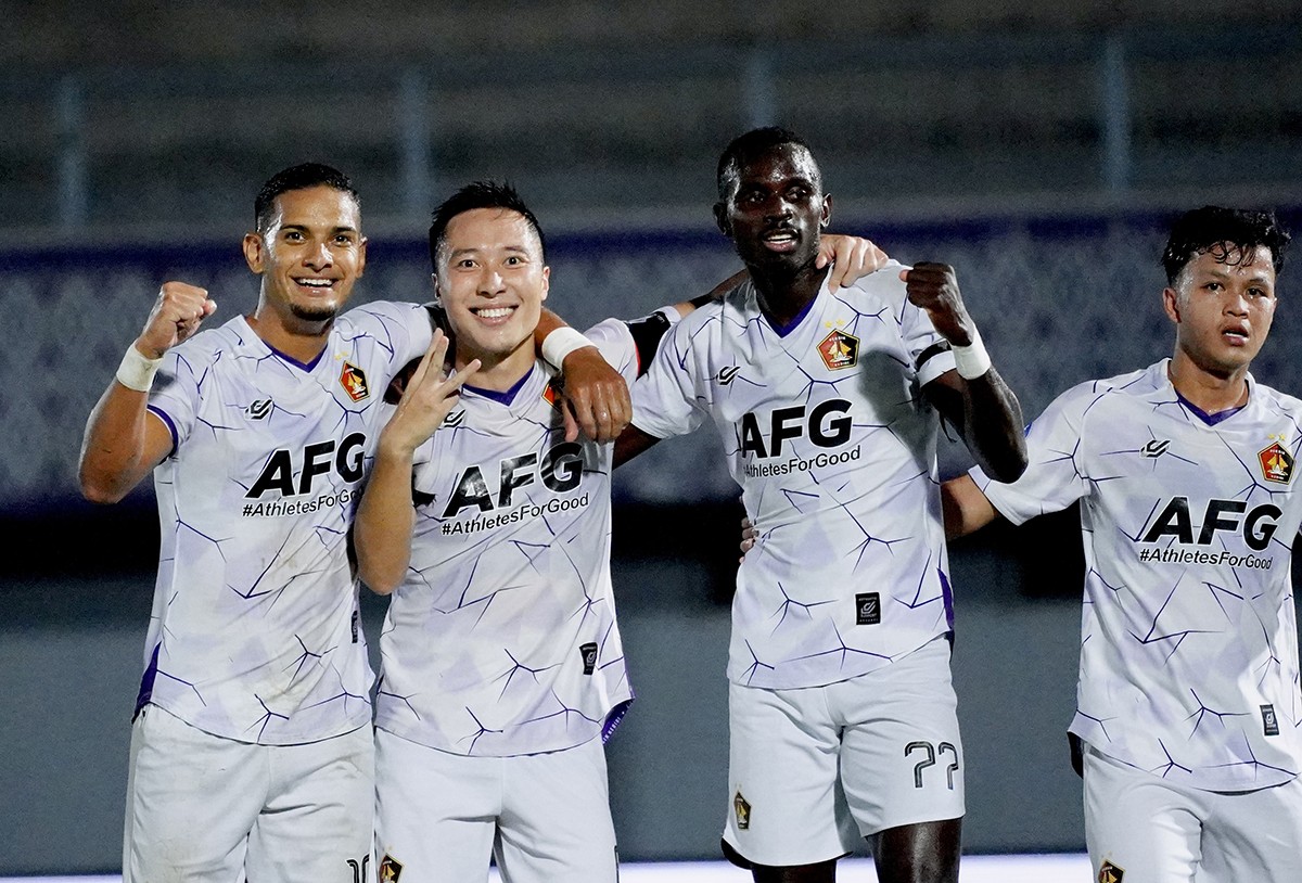 Pemain Persik Kediri merayakan kemenangan usai melawan Dewa United. (Foto : Persik Kediri/jatimnow.com)
