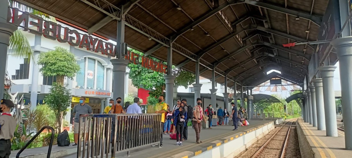 Penumpang Kereta Api di Daop 8 Naik 38 Persen, Didominasi 3 Stasiun Besar