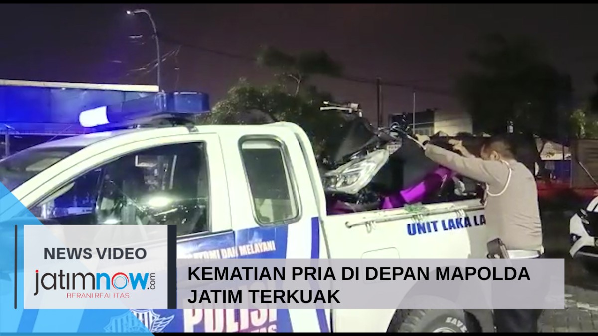 Kematian Pria di Depan Mapolda Jawa Timur Terkuak