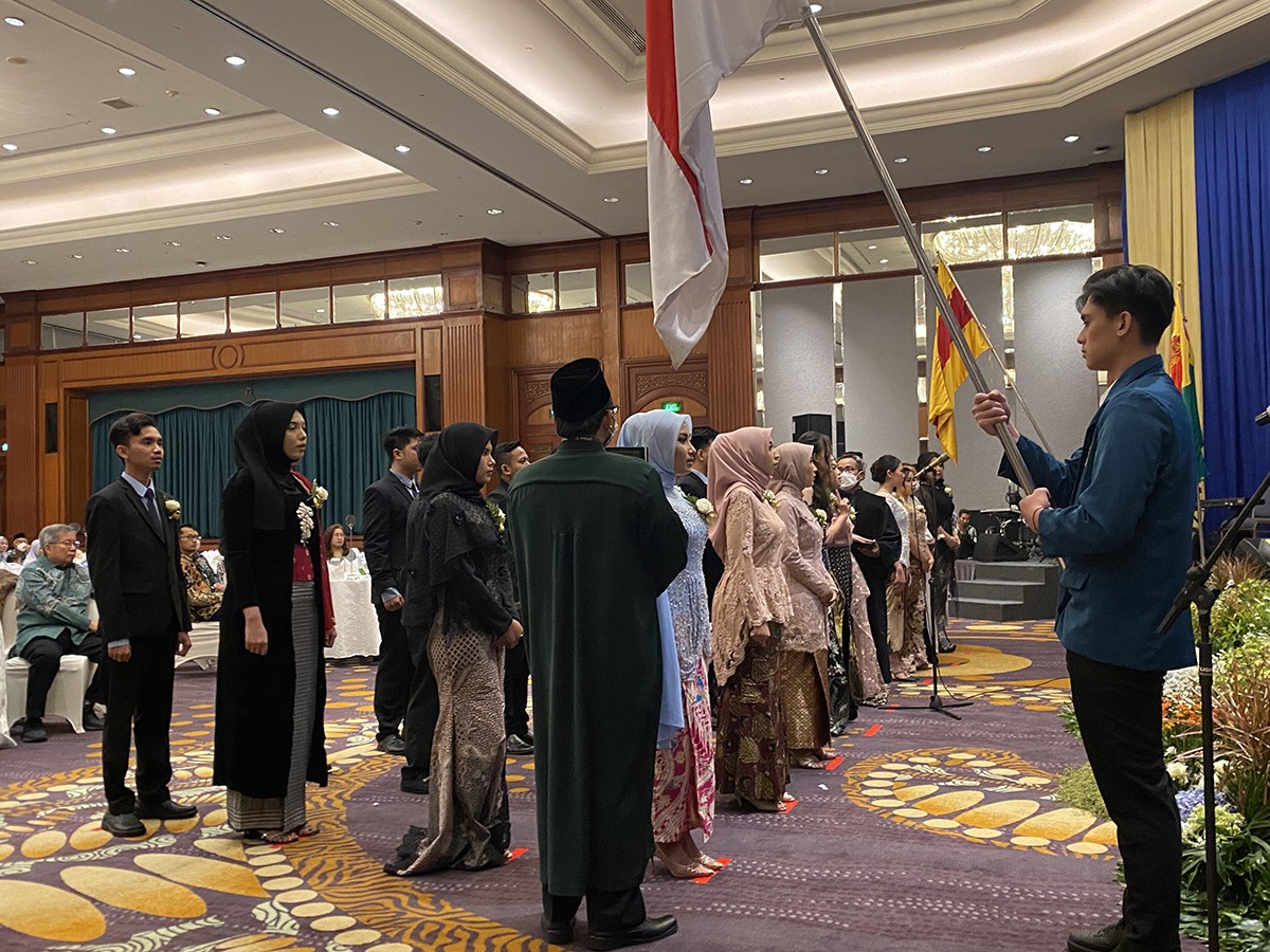 Ubaya menghasilkan 22 dokter pada wisuda angkatan pertama Fakultas Kedokteran, Sabtu (15/4/2023) sore. (foto: Ellen for jatimnow.com)