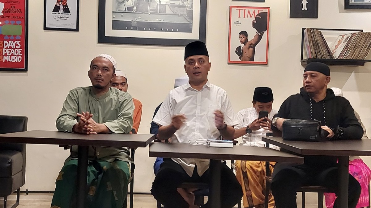 Panglima Nabrak Firmansyah Ali (tengah), (Foto: Ni'am Kurniawan/jatimnow.com)