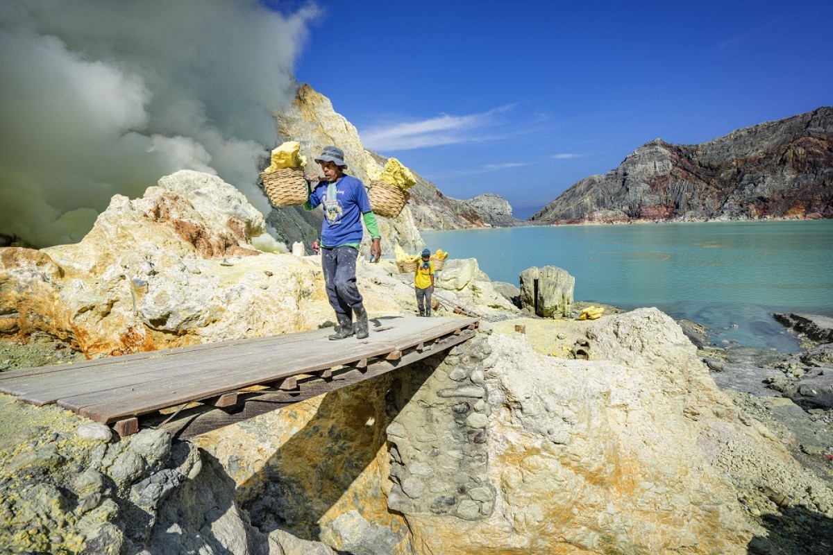 Ijen Geopark. (Foto: Humas Pembak Banyuwangi)