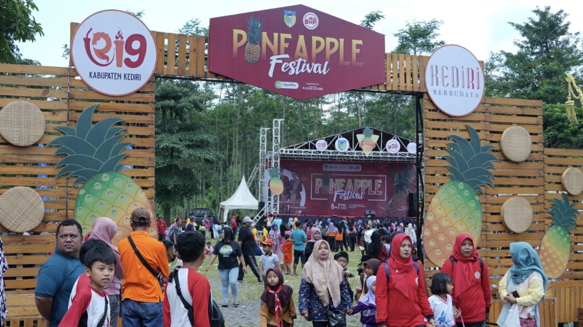 Pineapple Festival 2023, Mas Dhito: Fokus Pada Hilirisasi dan Industrialisasi Nanas