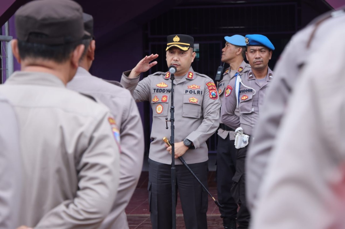 Kapolres Kediri Kota AKBP Teddy Chandra. (Foto: Dok Humas Polres Kediri Kota for jatimnow.com)