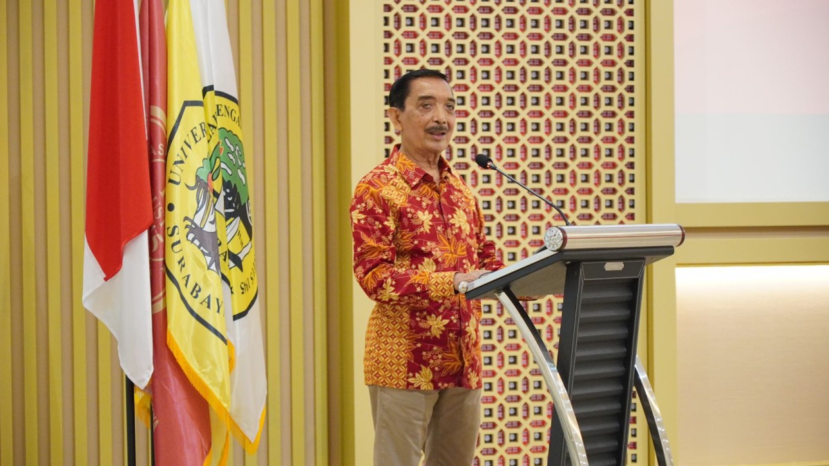 Ketua YPTA Surabaya, J.SUBEKTI, S.H., M.M.(Farizal Tito/jatimnow.cpm)