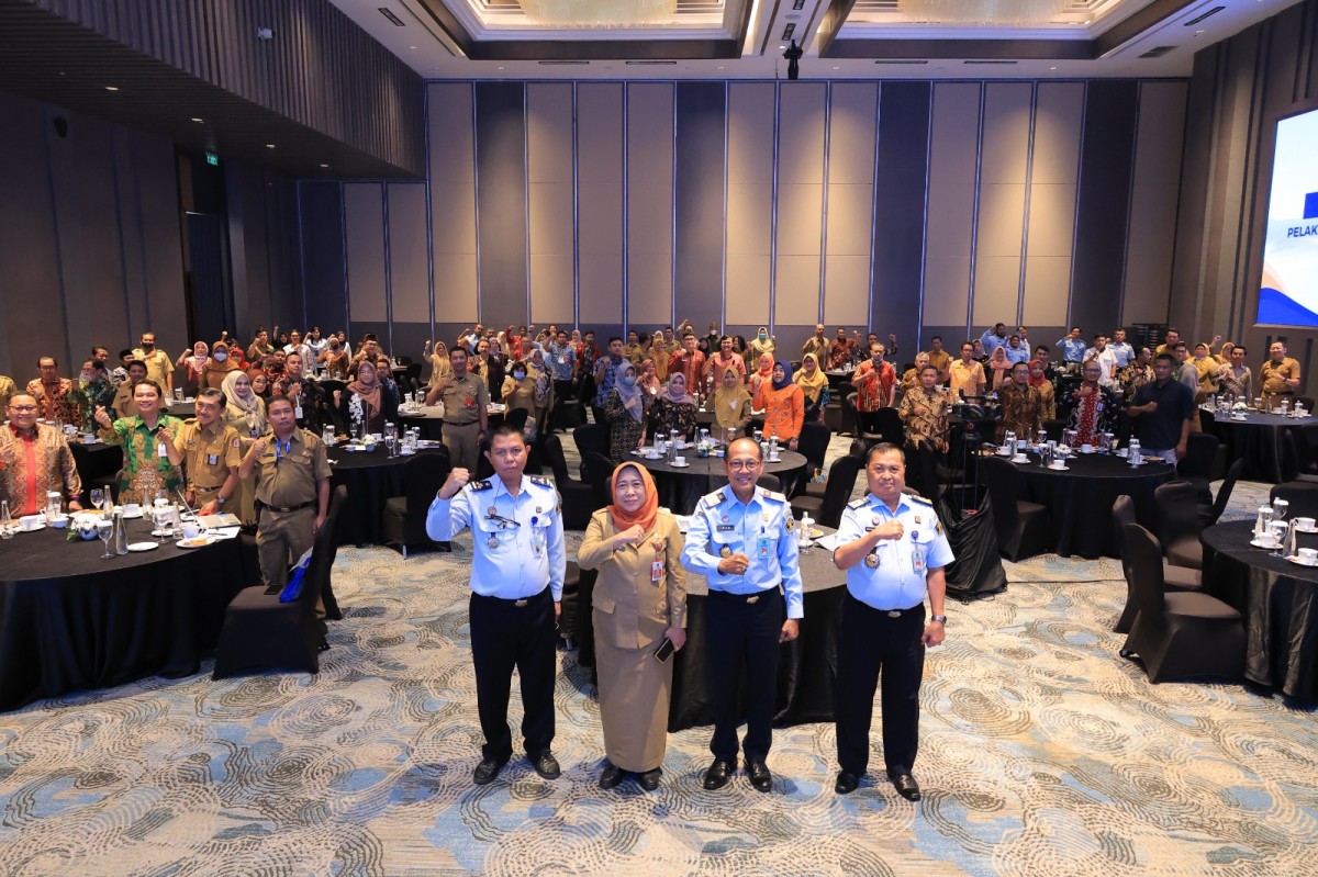 Rapat Koordinasi Pelaksanaan Kegiatan Harmonisasi dan Bimbingan Teknis Perancangan Peraturan Daerah Tahun 2023 (Foto: Humas Kemenkumham Jatim)