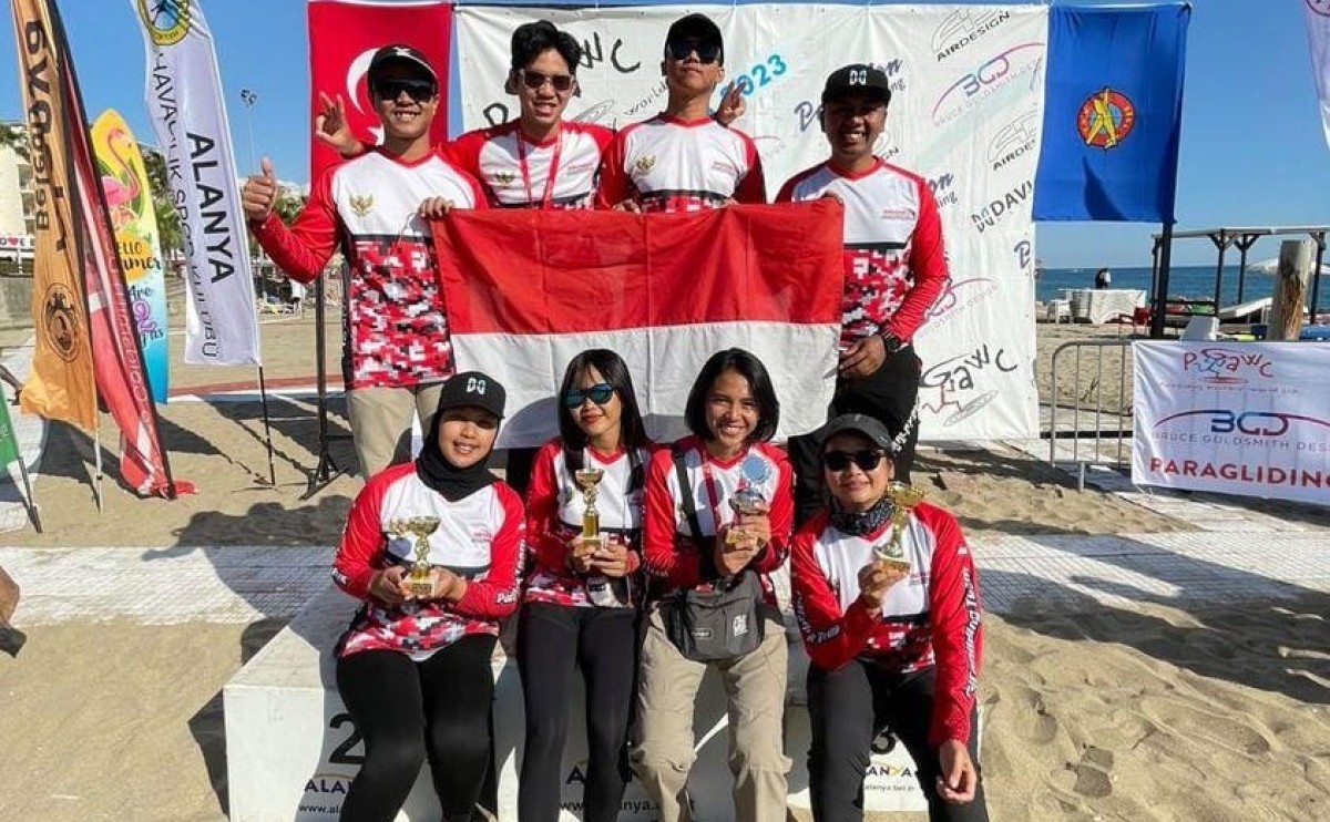 Atlet Paralayang Asal Kota Batu Harumkan Indonesia di Turki