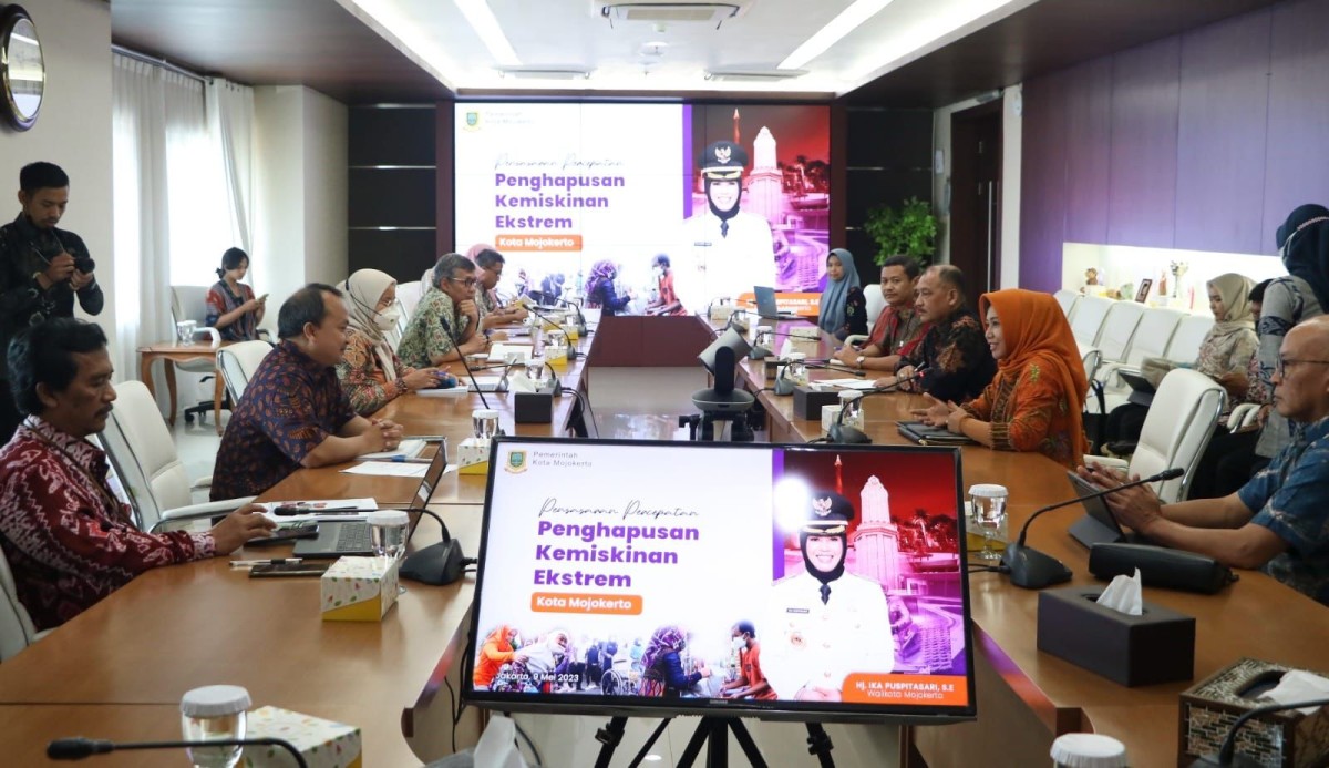 Wali Kota Mojokerto Ika Puspitasari audiensi di Kemenko PMK. (Kominfo Kota Mojokerto for jatimnow.com)