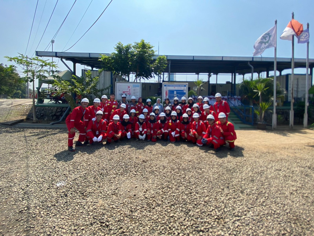 Gas Metering Station HCML Pasuruan Terima Kunjungan Mahasiswa Unair