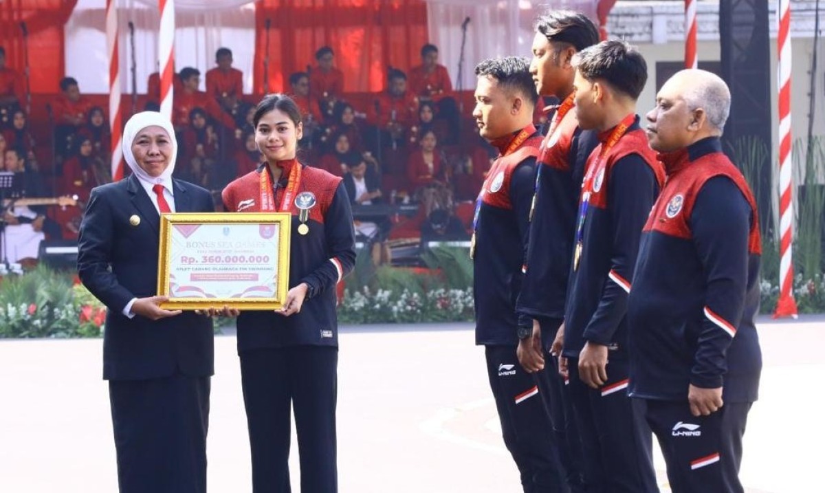 Pemprov Jatim Gerojok Bonus Atlet Peraih Medali Emas Sea Games Kamboja