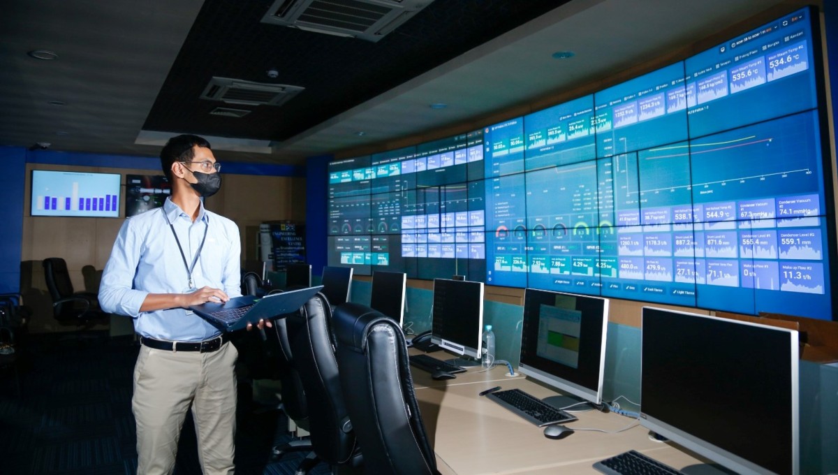 Ruang operasional pembangkit PLN Nusantara Power.(Foto: PLN NP for jatimnow.com)