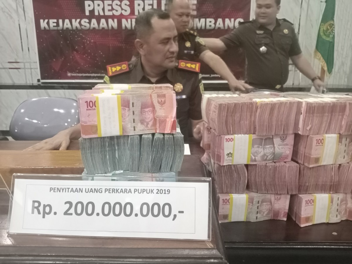 Tersangka Korupsi Pupuk di Jombang Kembalikan Uang Negara, Kejaksaan Kebut Lengkapi Berkas