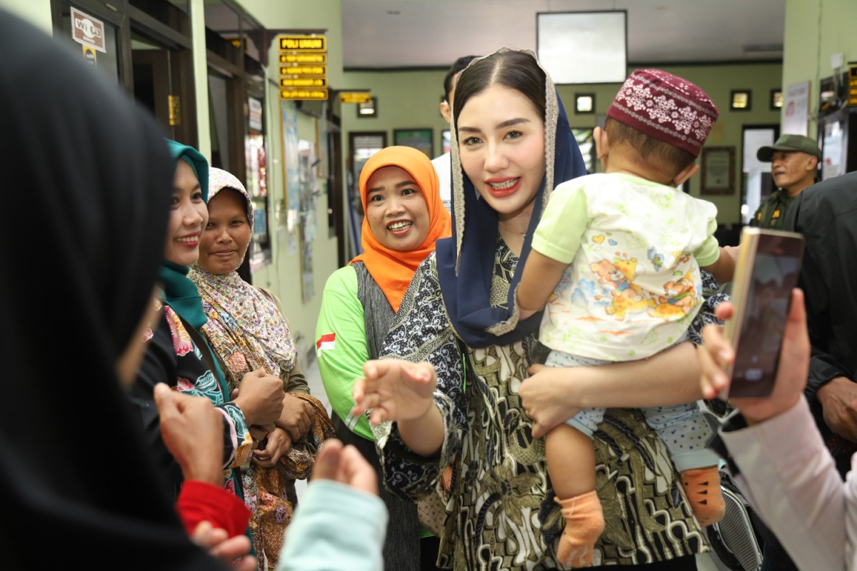 Ketua TP PKK Kabupaten Trenggalek Novita Hardini.(Kominfo Pemkab Trenggalek for jatimnow.com)