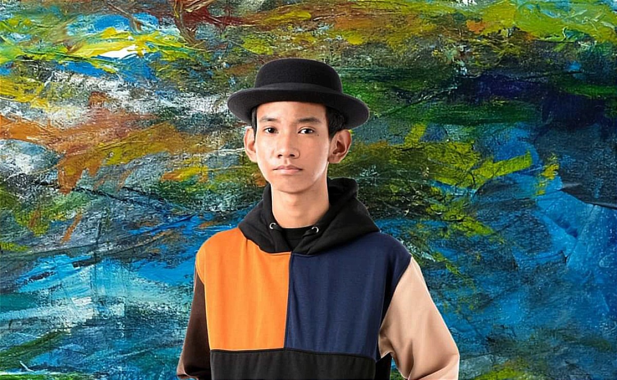 Ariel Ramadhan Pamerkan 24 Karya Lukisnya di Kalcer Social Space Surabaya