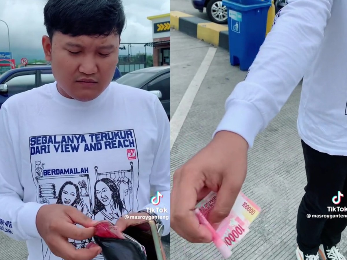 Kolase Roy Mafia Gedang (Foto: Tangkapan layar video Tiktok @masroyganteng)