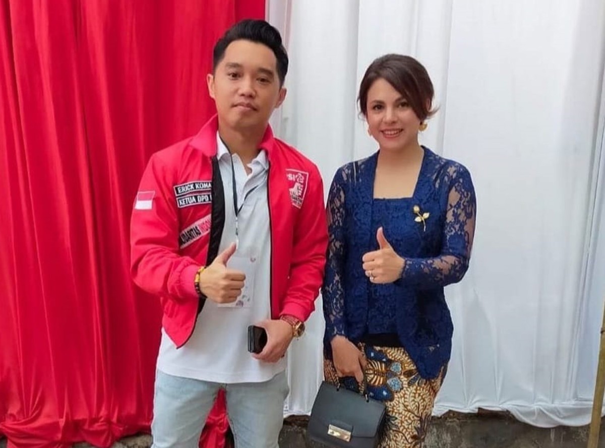 Bacaleg PSI, Sarah Dewi Onggowinarso (kanan) - (Foto: Instagram Sarah)