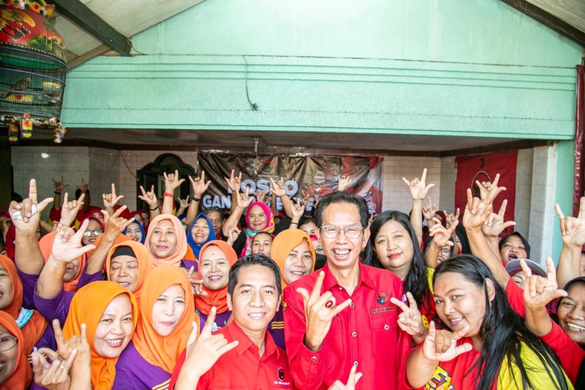 Peresmian Posko Ganjar Presiden di Surabaya (foto: PDIP Surabaya)