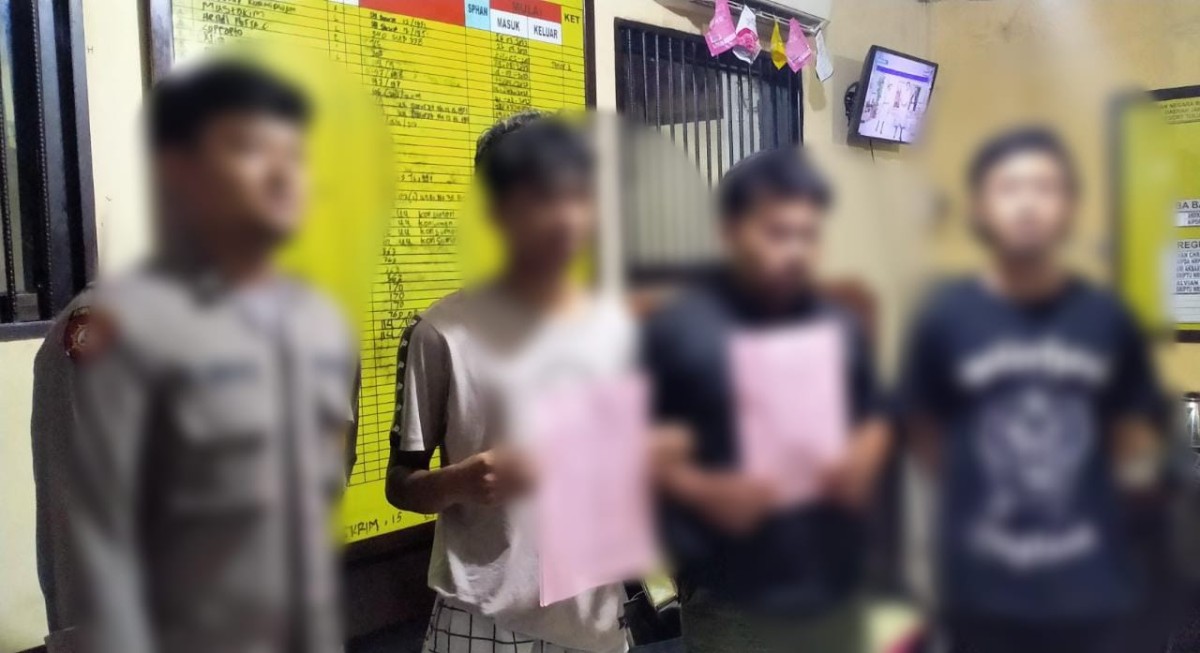 Tersangka yang kini menjalani penyidikan. (Dok Polres Tulungagung for jatimnow.com)