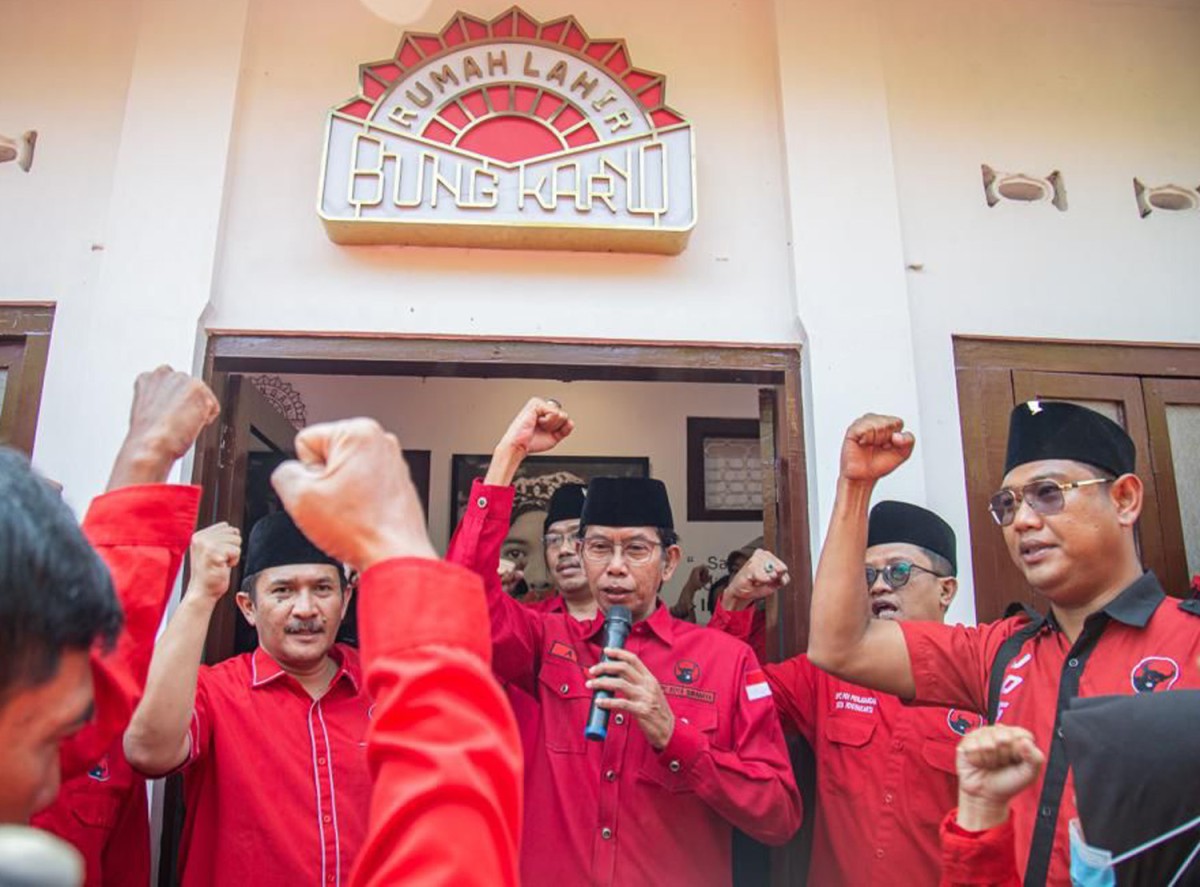 Kader Banteng Kota Yogyakarta Serap Api Perjuangan Bung Karno di Kampung Pandean dan Peneleh (Foto-foto: PDIP Surabaya)