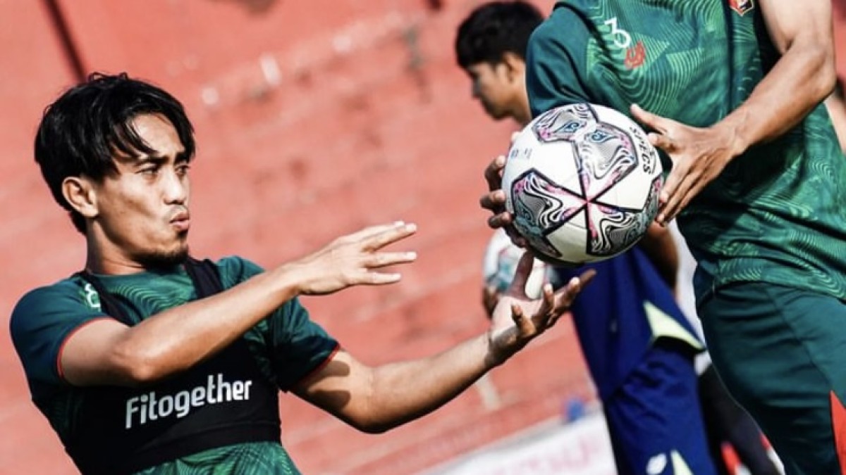 Pemain Persik M Taufiq Pascaoperasi Terlihat Latihan, Lha Kondisi Hamdi dan Pahabol Piye?
