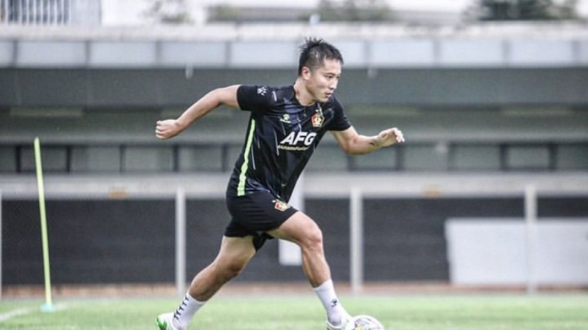 Arthur Irawan saat menjalani pemustan latihan di Jakarta. (Foto: Instagram Arthur Irawan)