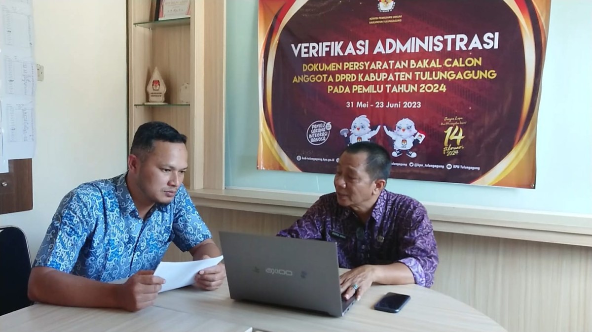 Bawaslu Tulungagung Temukan Data Ganda Bacaleg