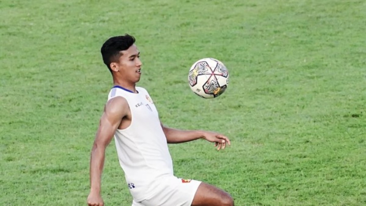 M Khanafi pemain Persik Kediri. (Foto : Persik Kediri/jatimnow.com)