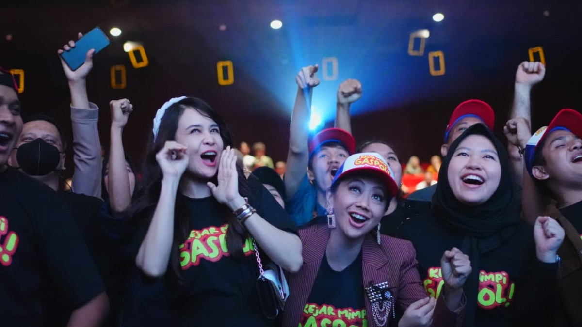 Para aktor film Kejar Mimpi Gaspol (Foto: ABB for jatimnow.com)