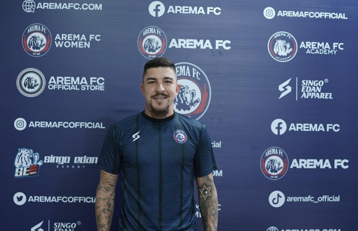 Pemain asing Arema FC Charles Raphael (Foto: Arema FC Official)