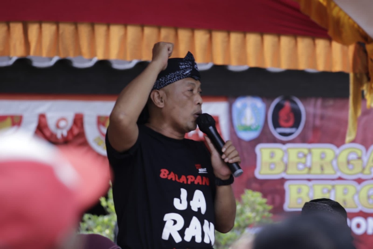 Bupati Ponorogo Sugiri Sancoko. (Foto: Ahmad Fauzani/jatimnow.com)