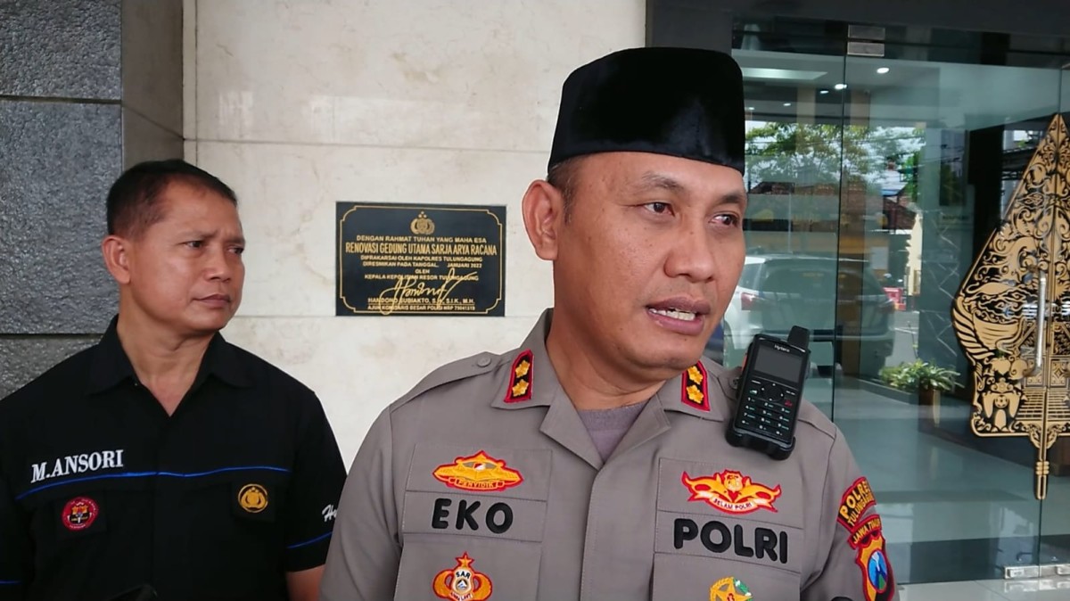 Kapolres Tulungagung, AKBP Eko Hartanto. (Foto: Bramanta Pamungkas/jatimnow.com)
