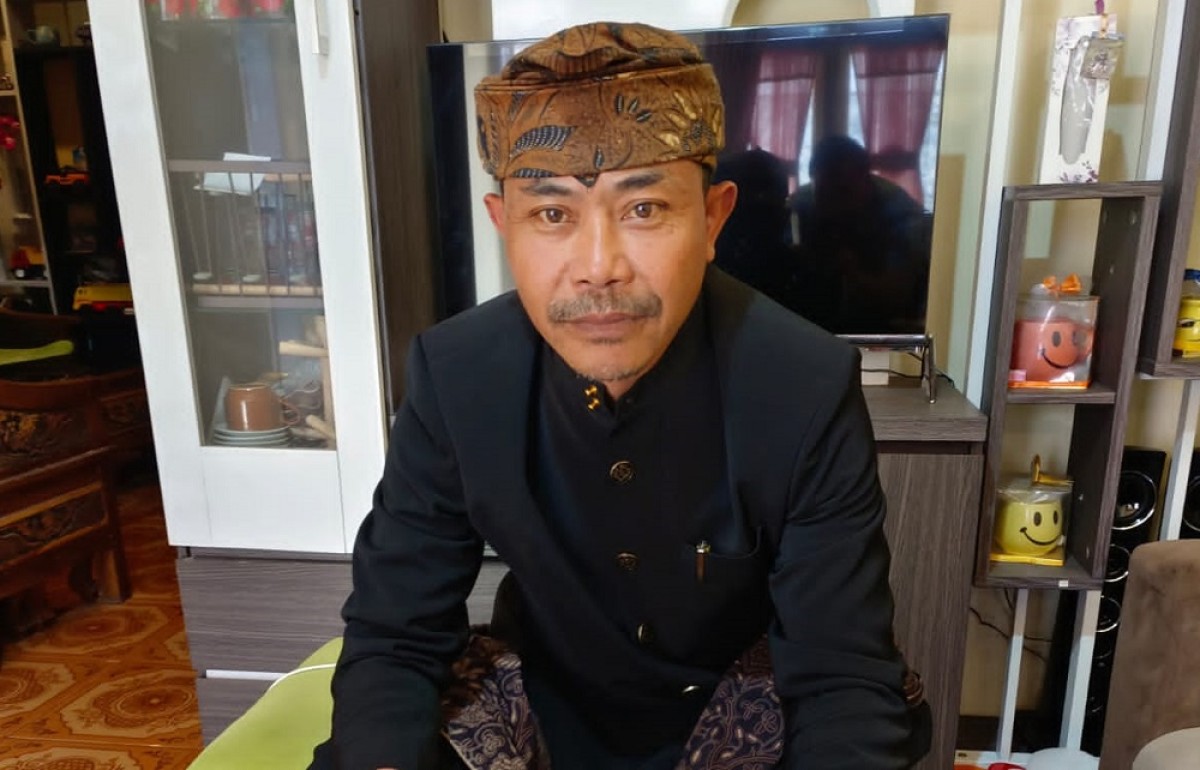 Kades Jetak, Ngantoro. (Foto: Mahfud Hidayatullah/jatimnow.com)