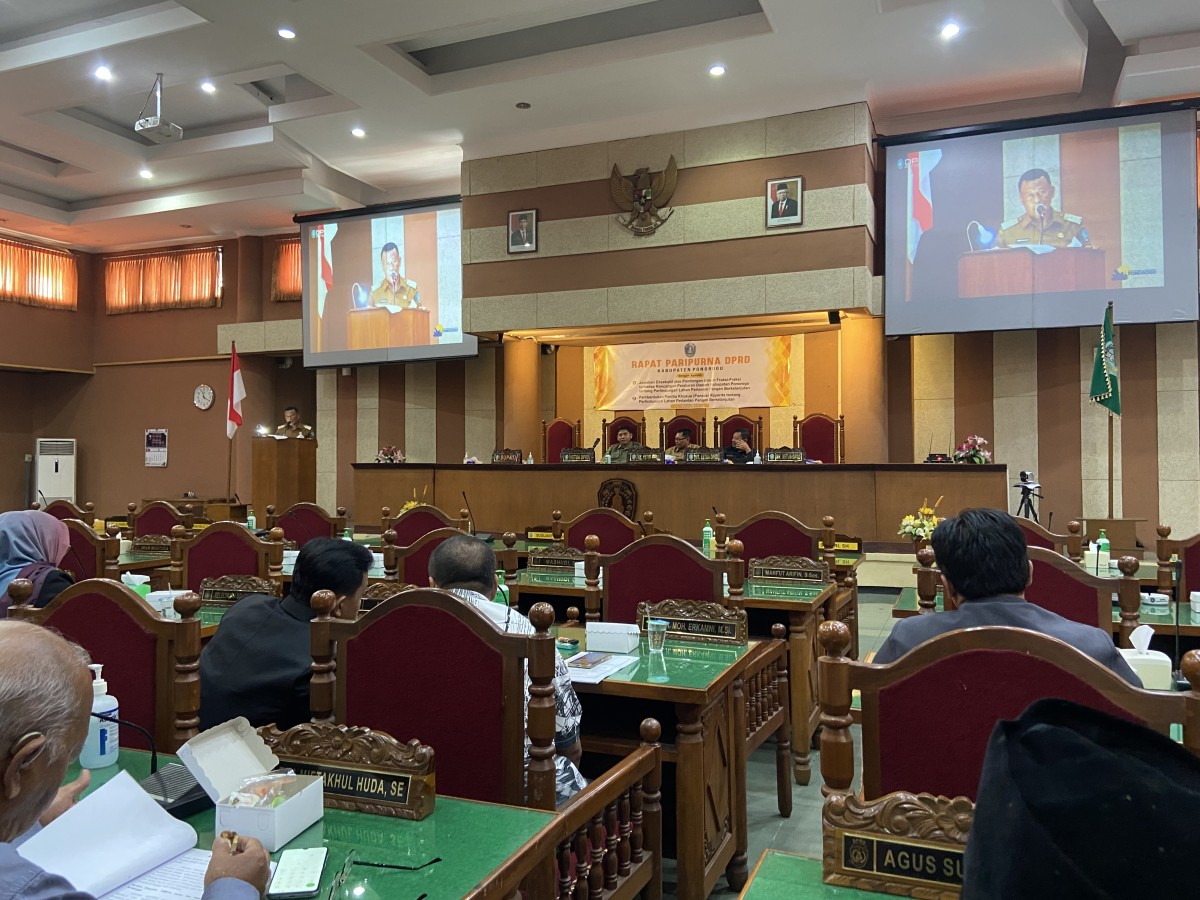 DPRD Ponorogo Bentuk Pansus Bahas Raperda LP2B