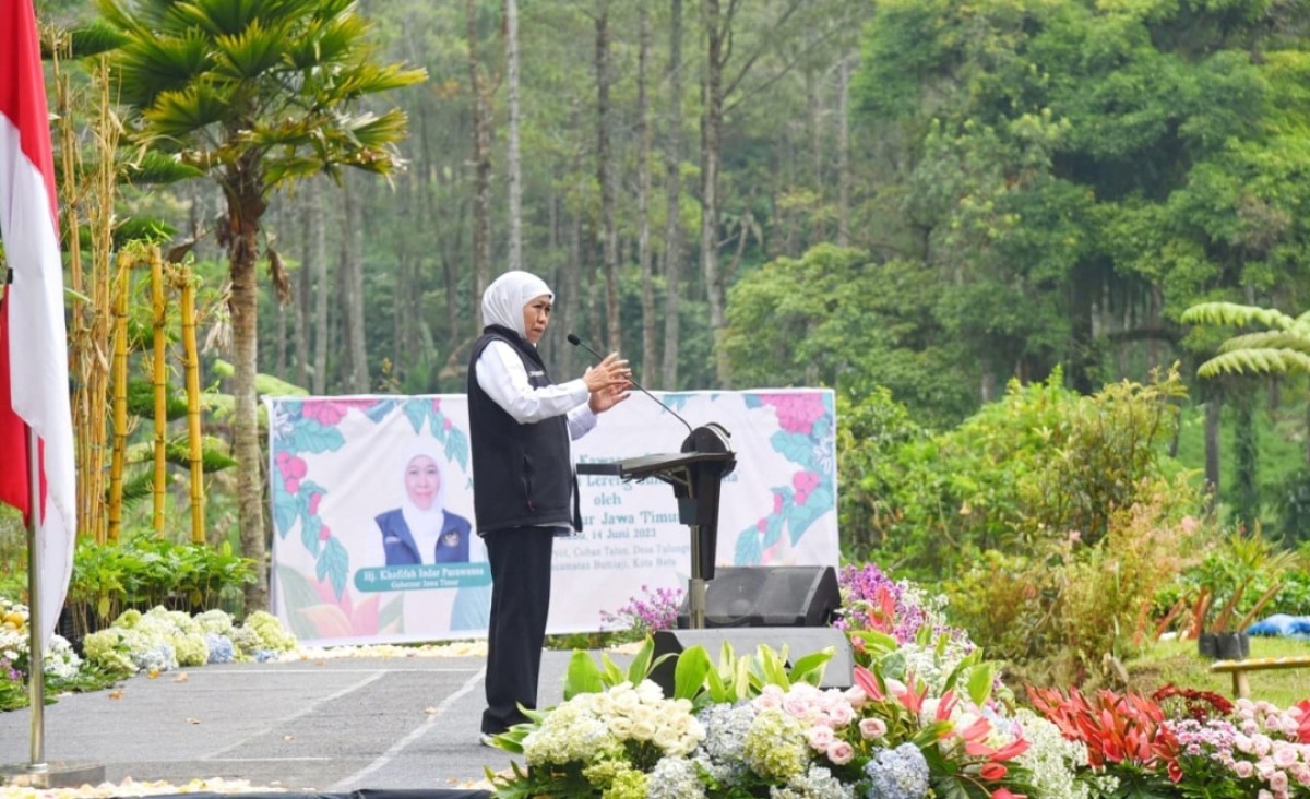 Gubernur Jatim Khofifah Indar Parawansa. (Foto: Humas Pemprov Jatim/jatimnow.com)