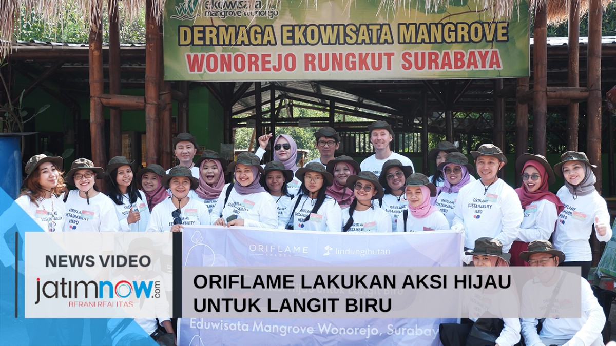 Aksi Hijau untuk Langit Biru Oriflame Indonesia