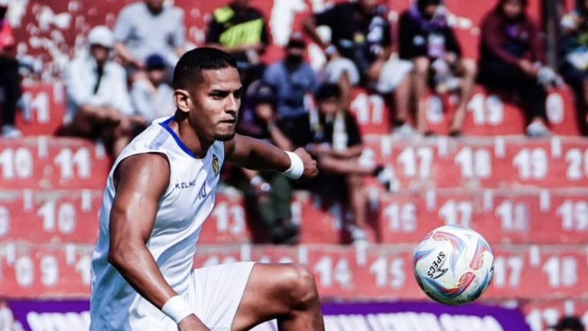 Pemain Persik Kediri Renan Silva. (Foto: Persik Kediri for jatimnow.com)