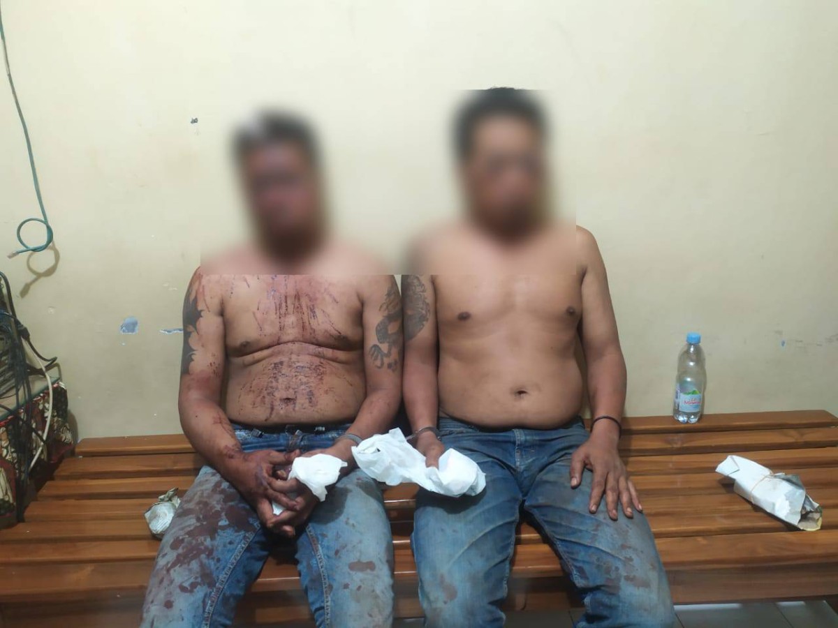 Dua Jambret Tas Asal Jombang Babak Belur Dihajar Warga Kunjang Kediri