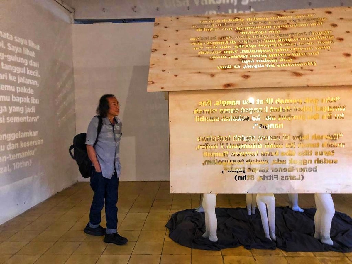 Karya Menakjubkan Perempuan Pengkaji Seni dalam Pameran Sido Ngroso Sido Nglakoni di Yogyakarta