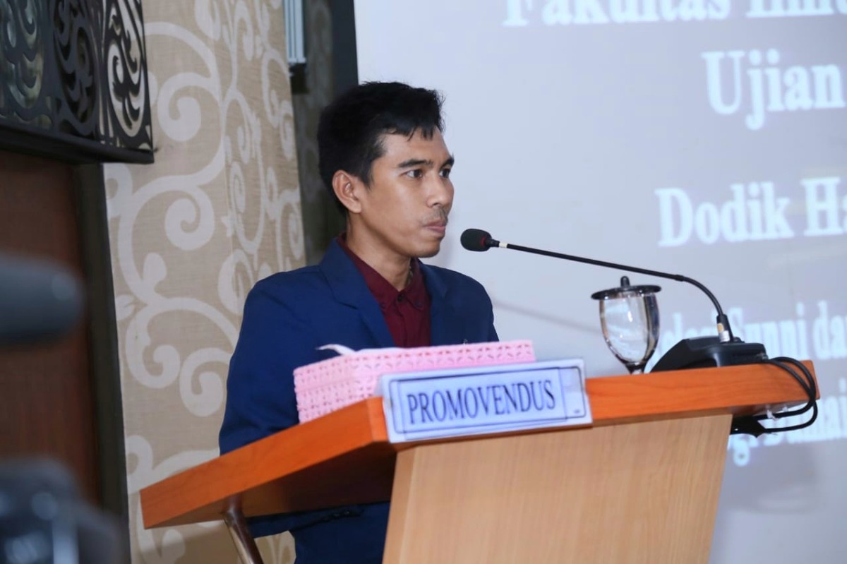 Koordinator Divisi Demokrasi dan Kepemiluan Network for Indonesian Democratic Society ( Netfid ) Jawa Timur, Dodik Harnadi.. (Foto : Dr. Dodik Harnadi, M.Sosio for jatimnow.com)